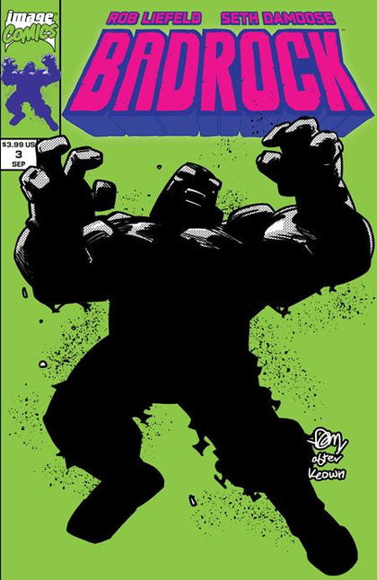 Badrock #3 — Cover A (Seth Damoose), Image Comics 2026
