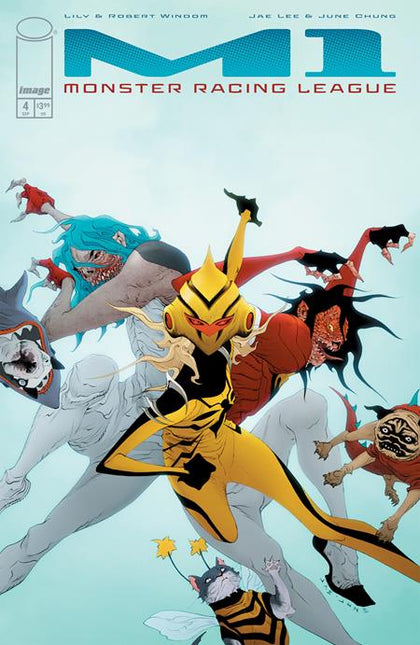 M1 Monster Racing League #4 — Cover A (Jae Lee), Image Comics 2026