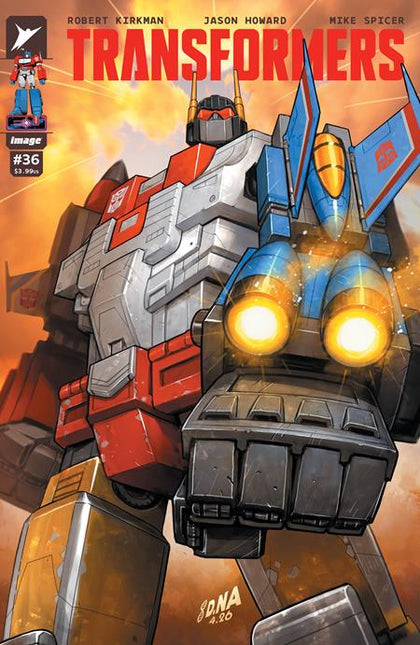 Transformers #36 — Cover A (David Nakayama), Image Comics 2026