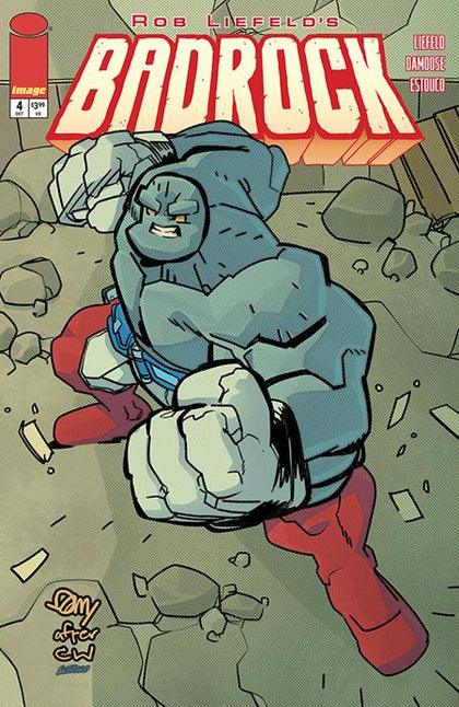 Badrock #4 — Cover A (Seth Damoose), Image Comics 2026