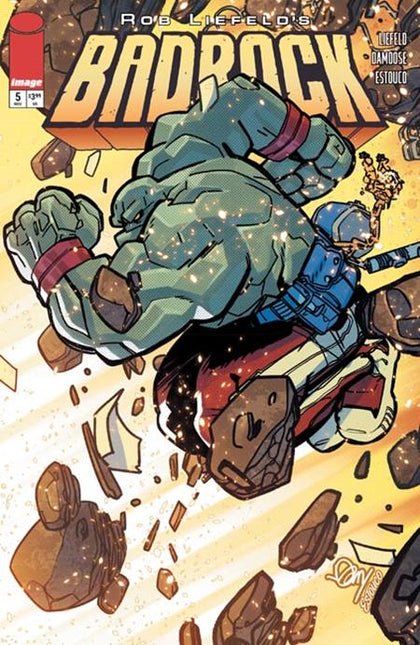 Badrock #5 Cover A (Seth Damoose)