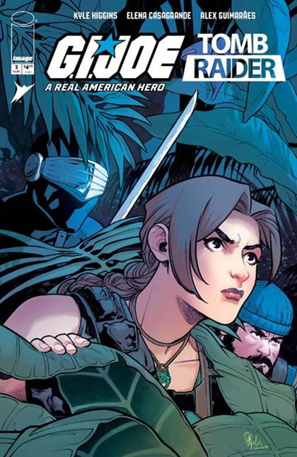 GI Joe a Real American Hero Tomb Raider #2 (OF 5) Cover A (Elena Casagrande & Alex Guimaraes)