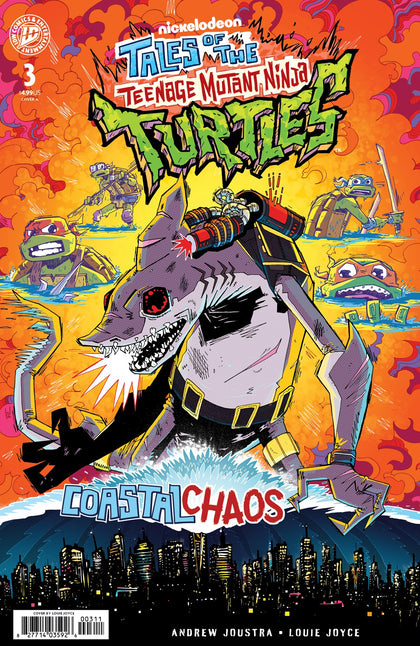 Tales of the Teenage Mutant Ninja Turtles: Coastal Chaos #3 Cover A (Joyce), IDW Publishing 2026
