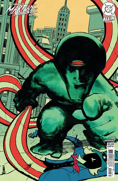 Absolute Martian Manhunter #12 — Cover C Card Stock Variant (Werther Dell’Edera) — FINAL ISSUE, DC Comics 2026