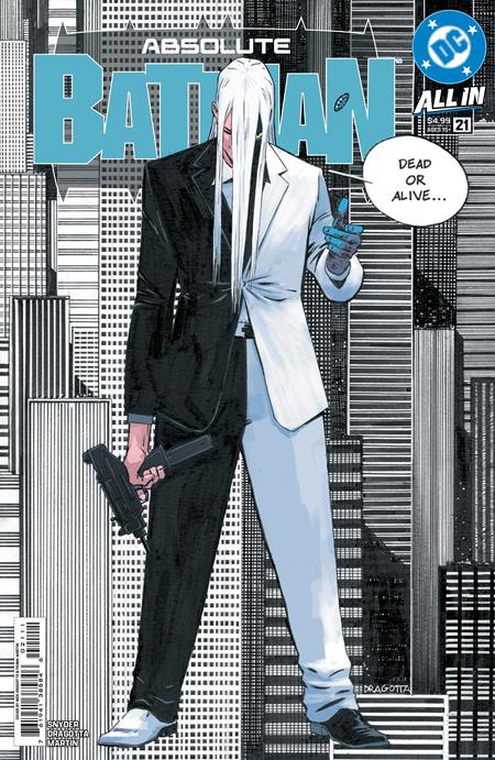 Absolute Batman #21 Cover A by Nick Dragotta — Two-Face cover, DC Comics 2026