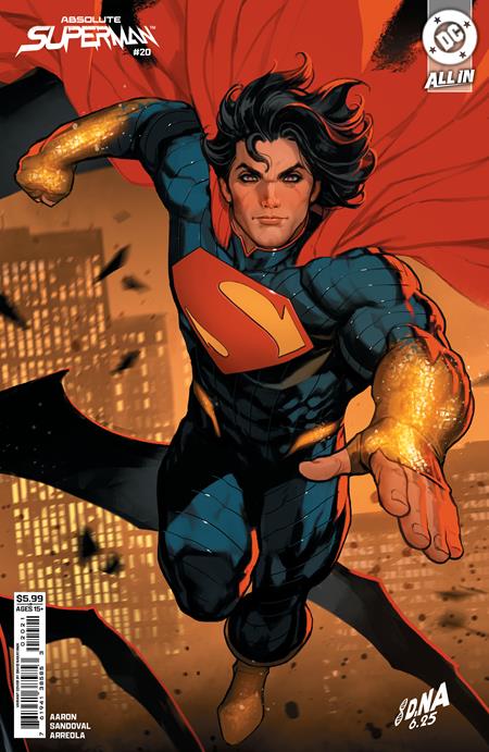 Absolute Superman #20 — Cover B Connecting Card Stock Variant (David Nakayama), DC Comics 2026