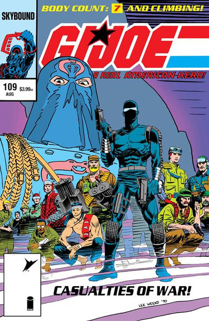 Gi Joe a Real American Hero #109 Hama Files Edition — Cover A (Lee Weeks), Image Comics 2026