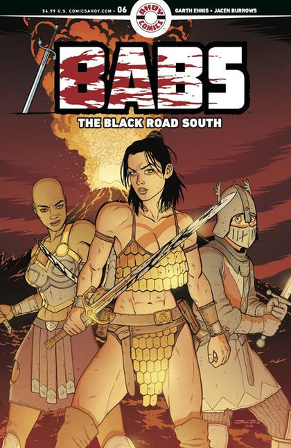 Babs the Black Road South #6 (OF 6) — Cover A (Jacen Burrows) Cover A (Jacen Burrows)