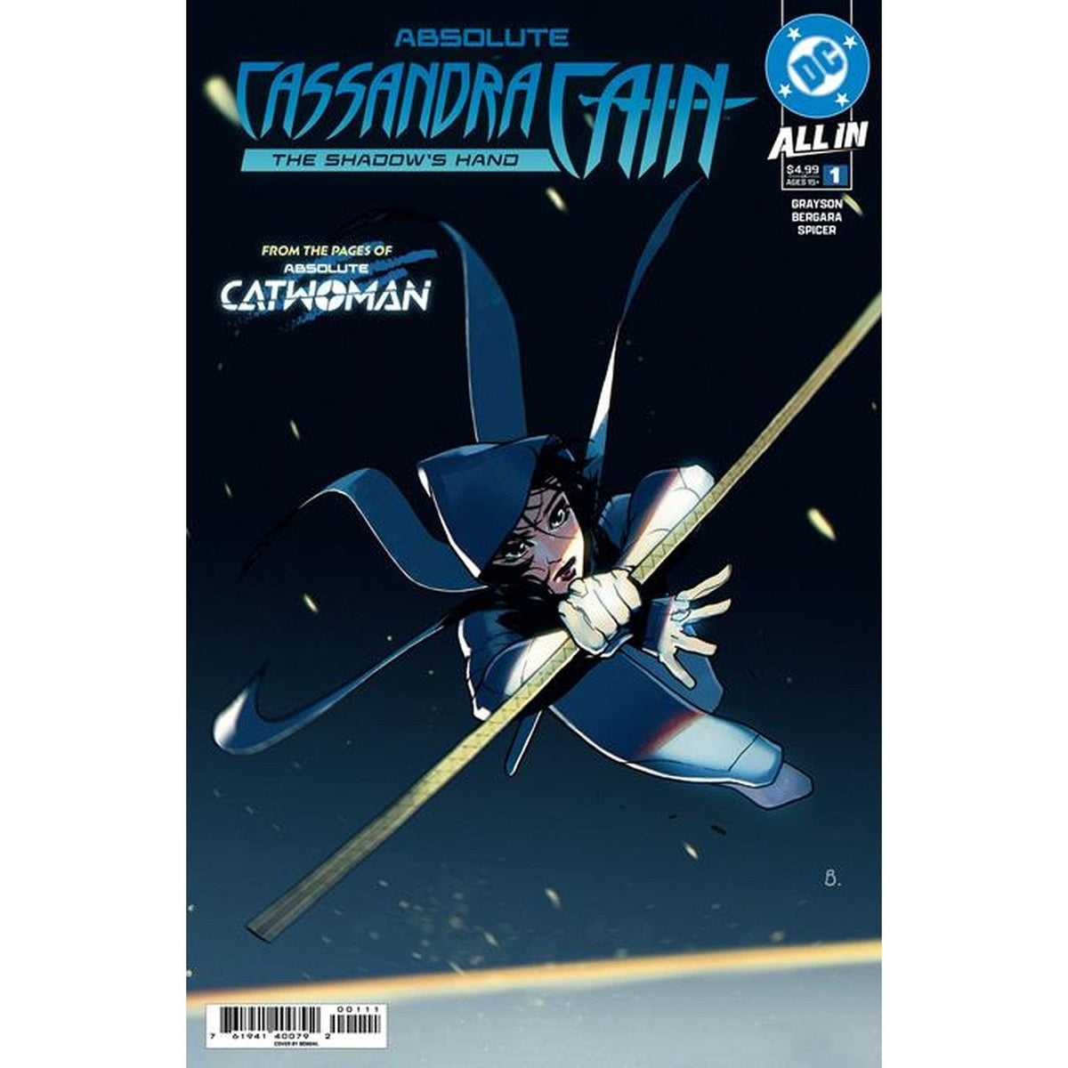 Absolute Cassandra Cain: The Shadow's Hand #1 - Cover A (Bengal)