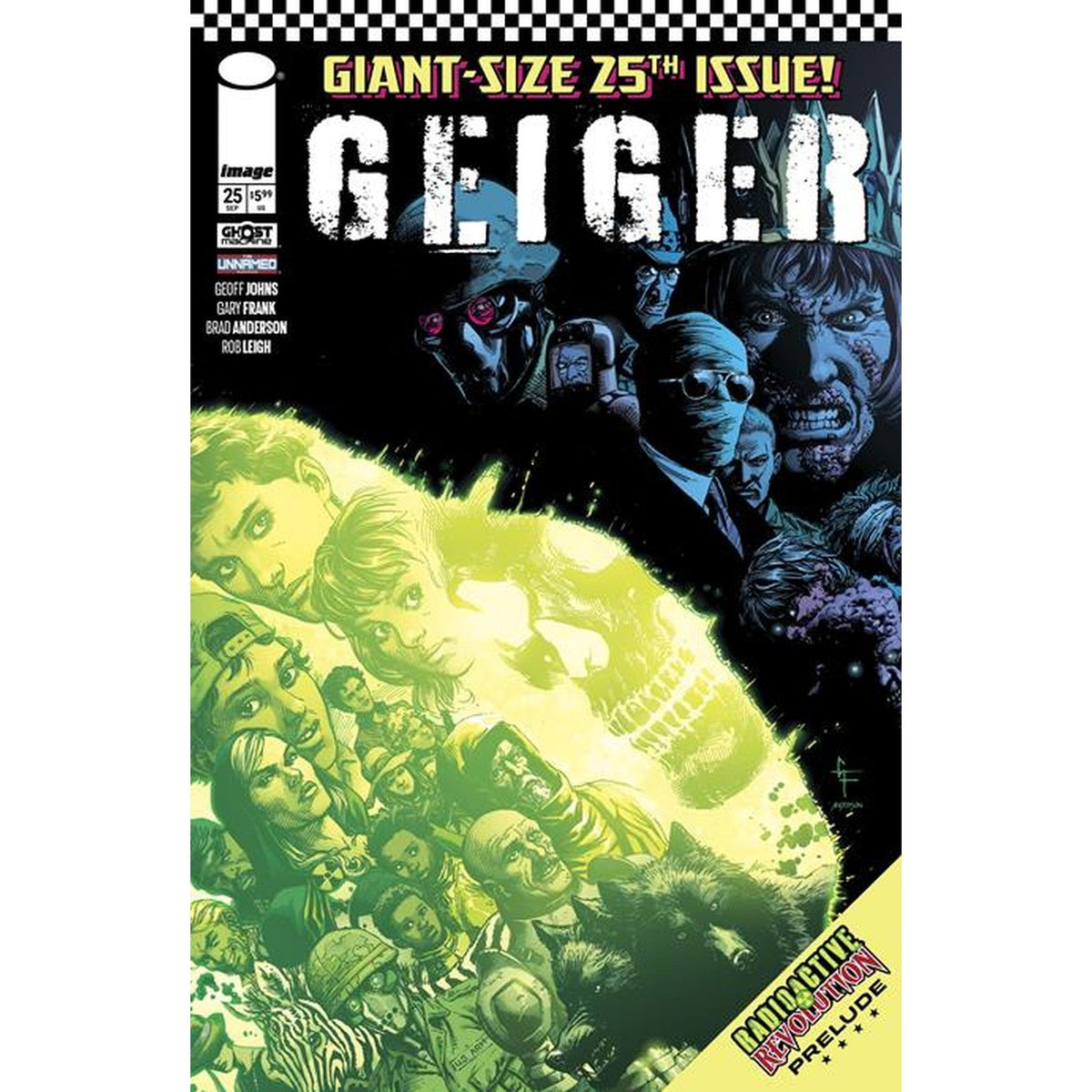 Geiger #25 - Cover A (Gary Frank & Brad Anderson)