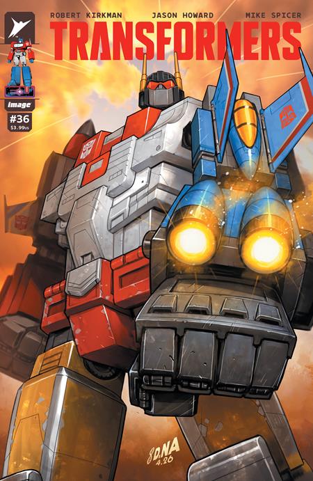 Transformers #36 — Cover A (David Nakayama), Image Comics 2026