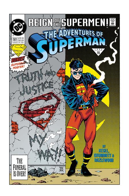 Adventures of Superman #501 Facsimile Edition — Cover A (Tom Grummett), DC Comics 2026