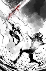 Lost Fantasy #13 — PREORDER Cover E (Luca Casalanguida Black And White And Blood Virgin Cardstock) cover