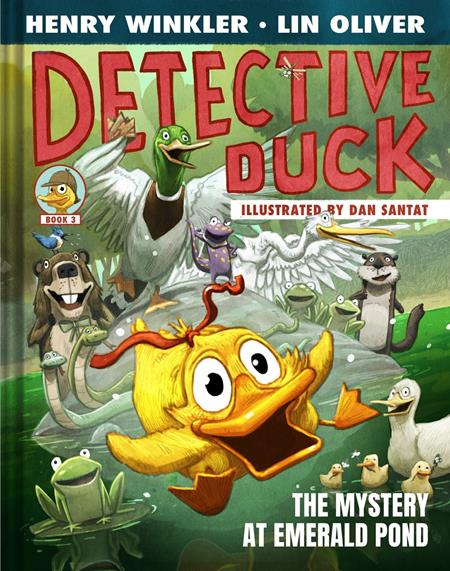 Detective Duck Illustrated Novel Hc Vol 03 the Mystery at Emerald Pond Standard