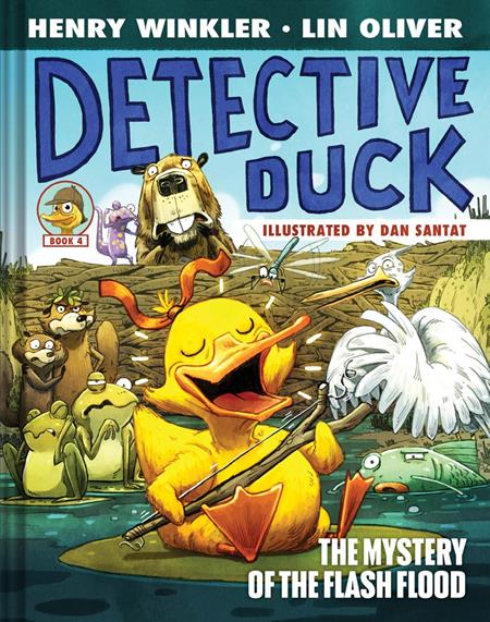 Detective Duck Illustrated Novel Hc Vol 04 the Mystery of the Flash Flood Standard