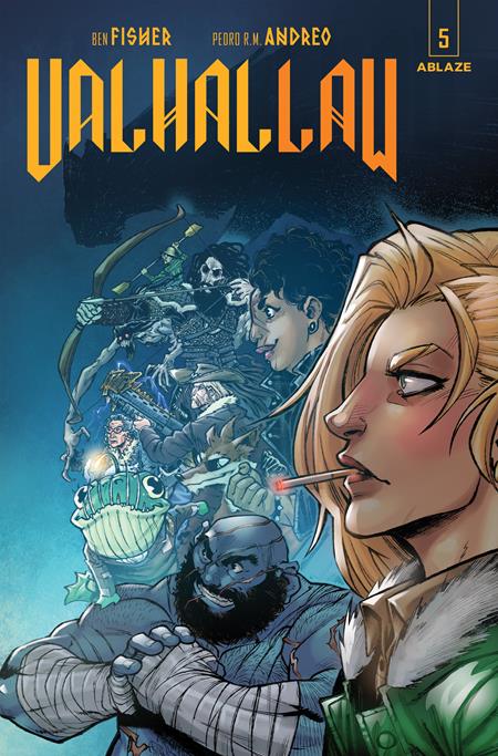 Valhallaw #5 (OF 5) — Cover A (Pedro R M Andreo) Cover A (Pedro R M Andreo)