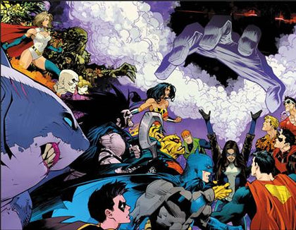 Justice League Unlimited #25 Cover A (Dan Mora Wraparound)