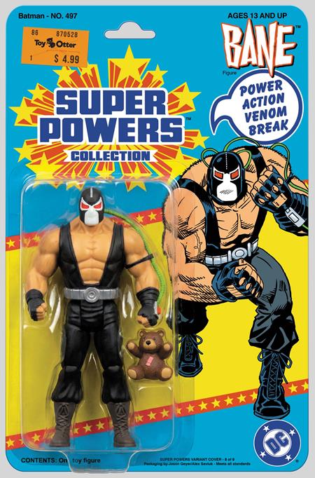 Batman #497 Facsimile Edition Cover D (Jason Geyer & Alex Saviuk Bane Super Powers)