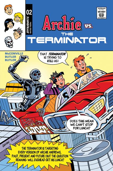Archie vs the Terminator #2 Cover D (Bill Galvan)