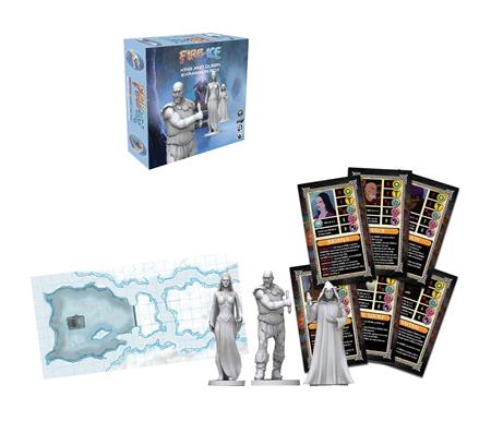 Fire and Ice Miniatures Adventure Game King and Queen Expansion Set Standard
