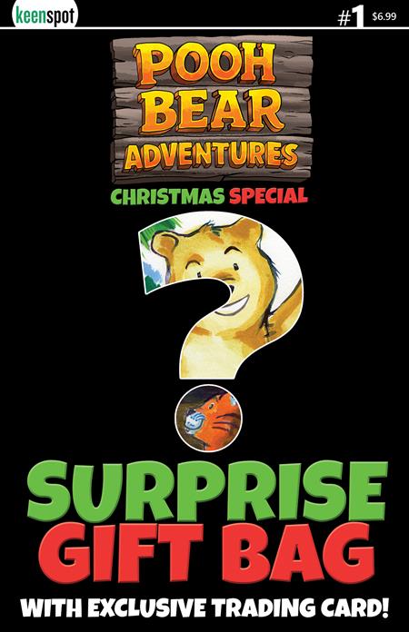 Pooh Bear Adventures Christmas Special #1 (ONE Shot) Cover B (Surprise Cover Bagged With Trading Card)