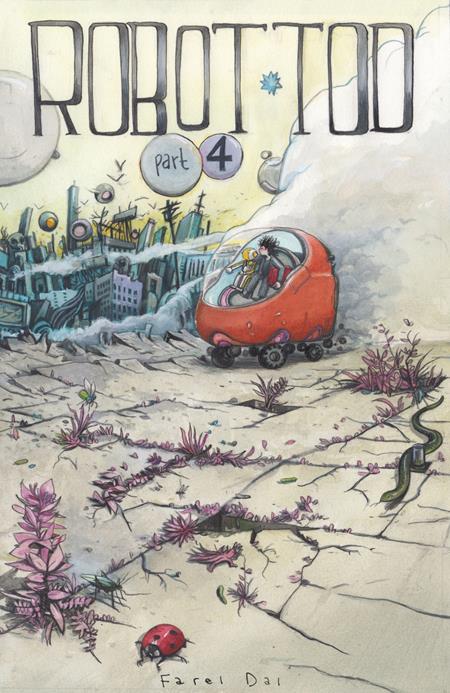 Robot Tod #4 — Cover A Cover A