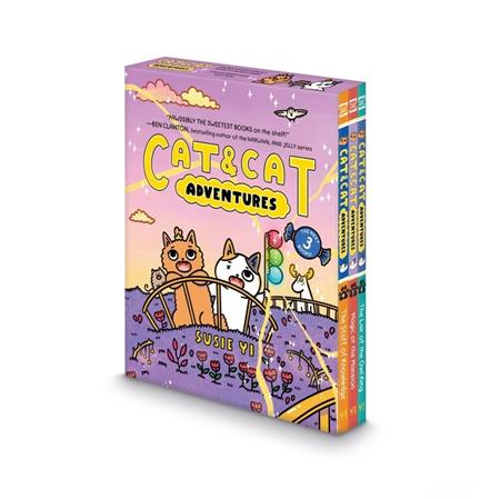 Cat & Cat Adventures a Graphic Novel Tp 3-BOOK Box Set (VOLS 04 & 05 & 06) Standard