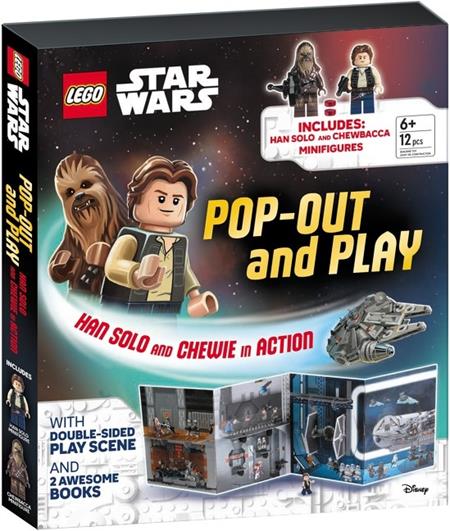 Lego Star Wars Pop-out and Play Han Solo and Chewie in Action Tp Standard