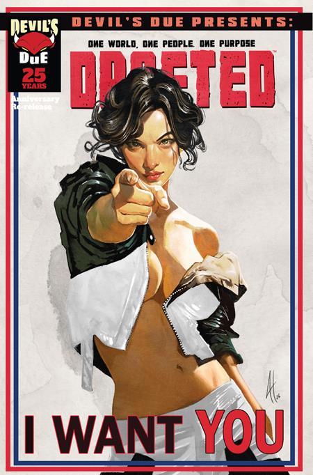 Devils Due Presents Drafted #1 (ONE Shot) Cover B (Joel H Herrera)