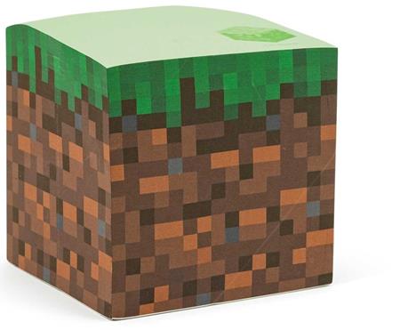 Minecraft Grass Block Sticky Note Cube Standard