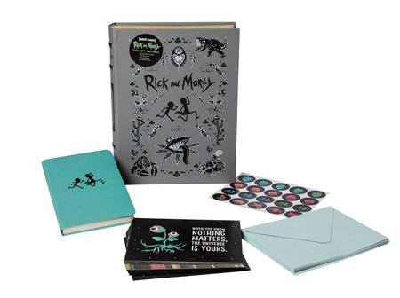 Rick and Morty Deluxe Note Card Set (WITH Keepsake Box) Standard