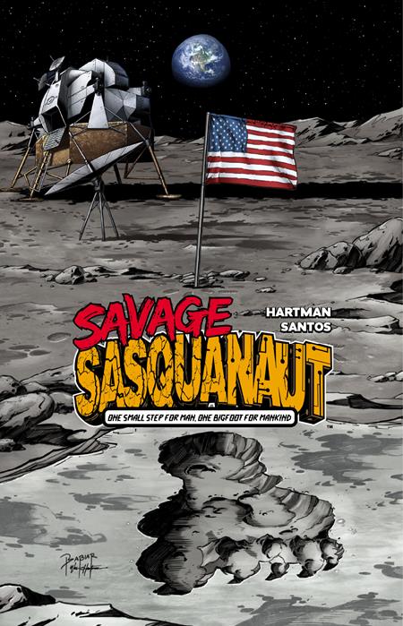Savage Sasquanaut #1 Cover B (Craig Babiar One Giant Step)