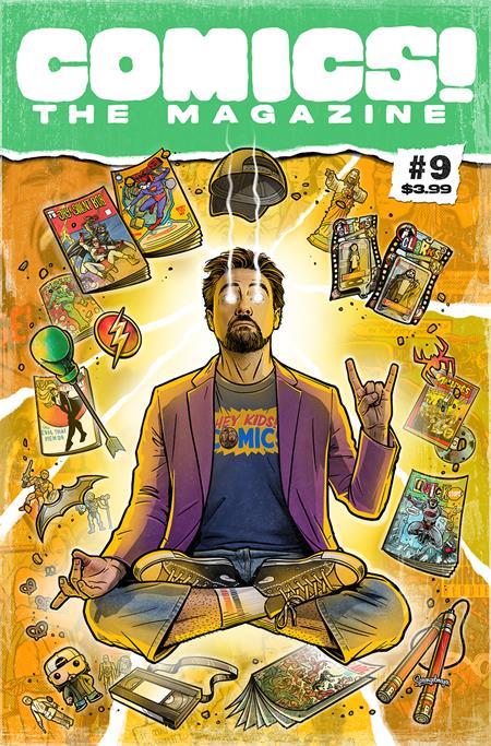 Comics the Magazine #9 — Cover A Cover A