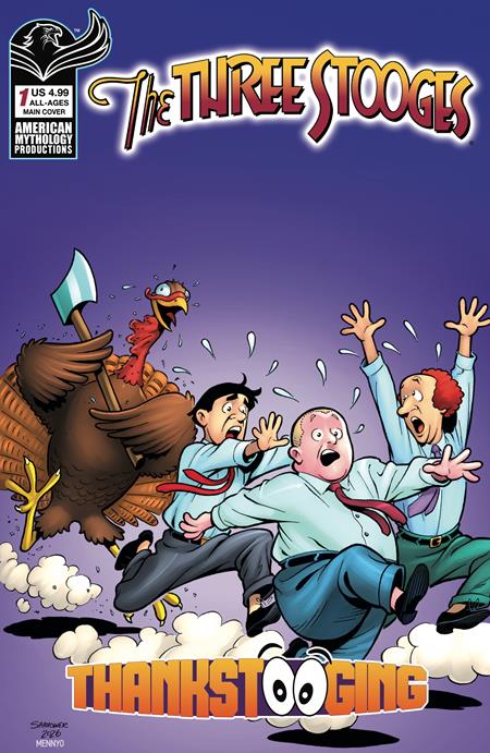 Three Stooges Thankstooging #1 (ONE Shot) Cover A (Eric Shanower)