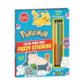 Pokemon Color Your Own Fuzzy Stickers Hc Standard