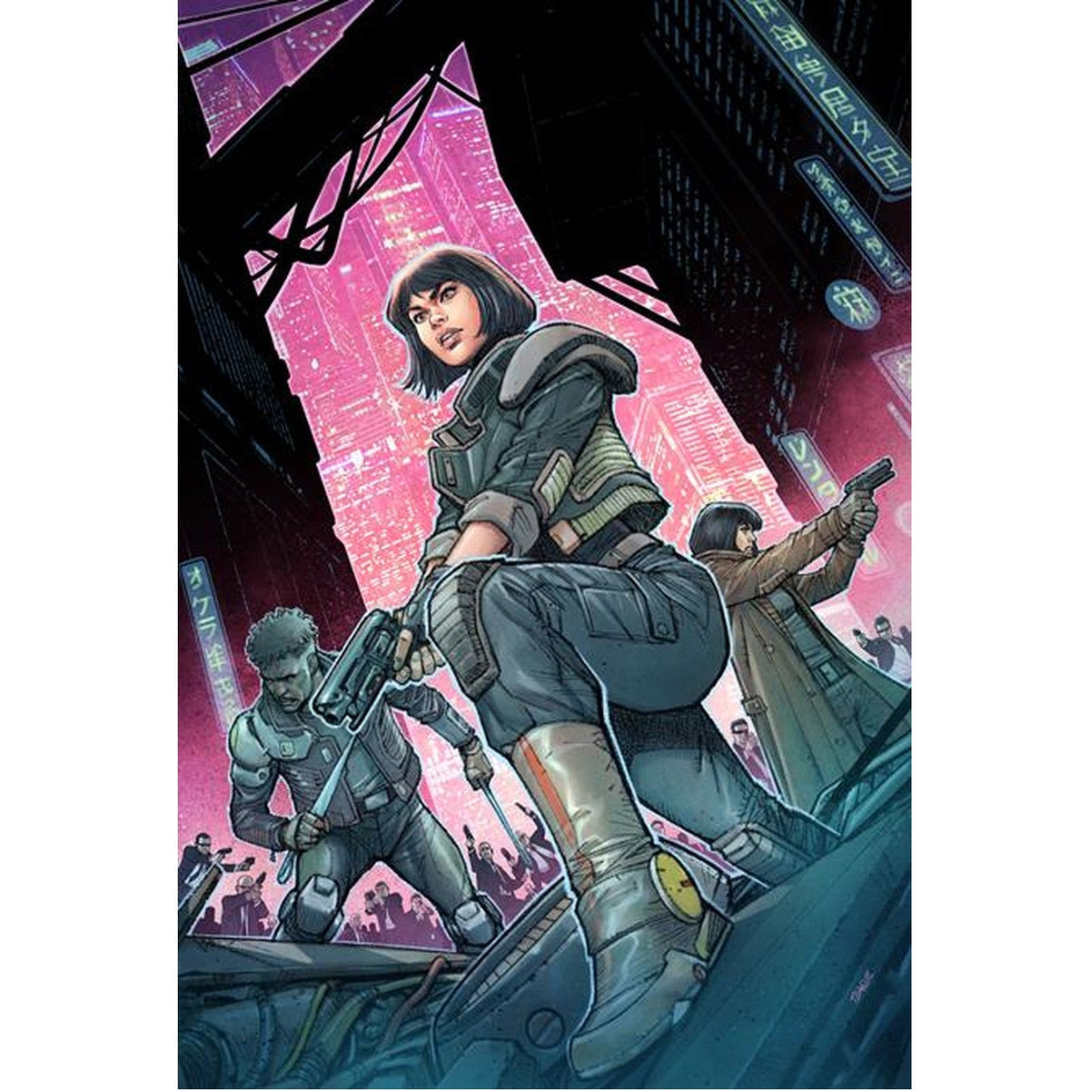 Blade Runner Tokyo Nexus Die With Honor #1 (OF 4) — PREORDER Cover E (Dylan Teague Virgin)