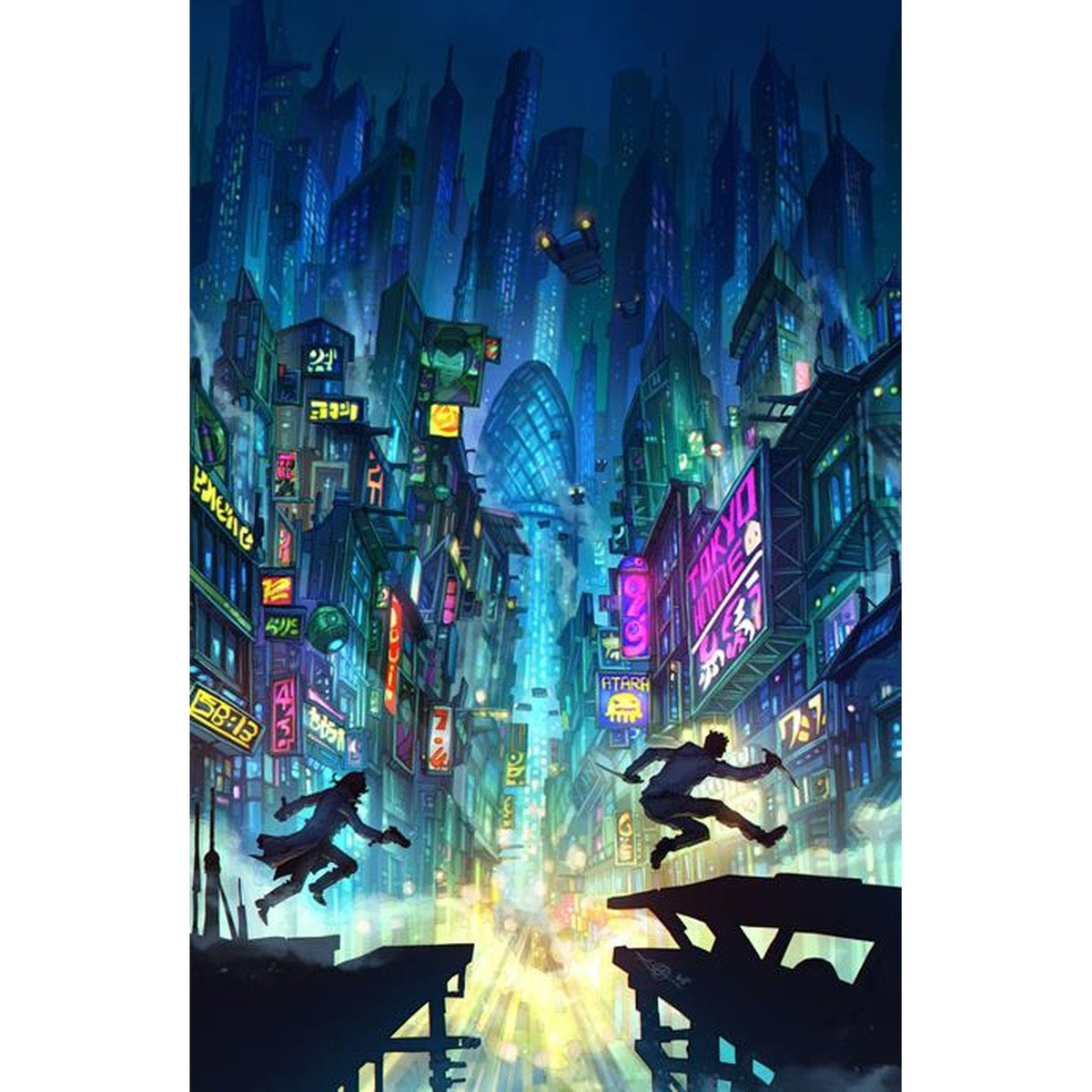 Blade Runner Tokyo Nexus Die With Honor #1 (OF 4) — PREORDER Cover F (Alan Quah Virgin)