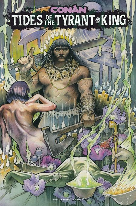 Conan the Barbarian Tides of the Tyrant King #3 (OF 4) Cover D (John Baizley)