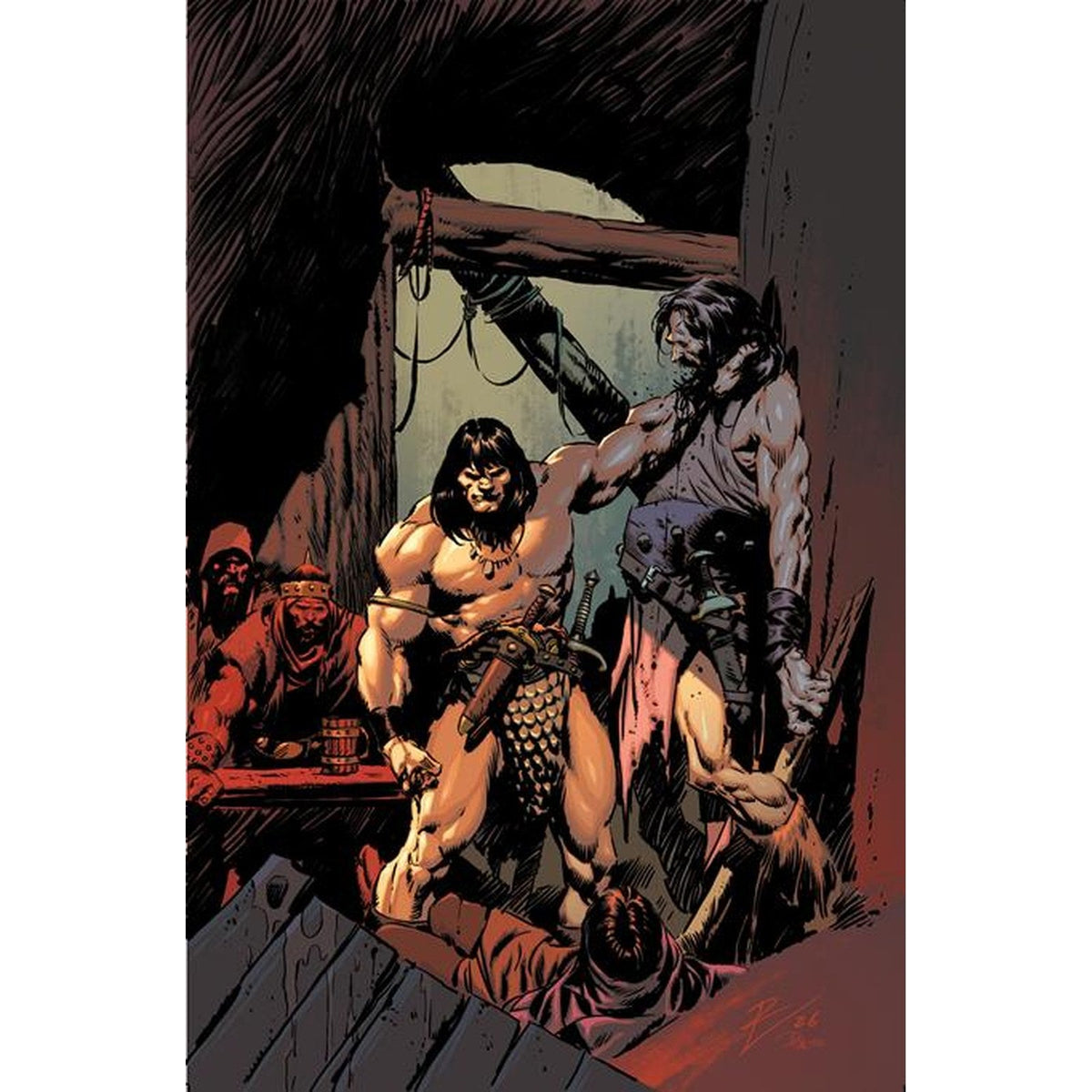 Conan the Barbarian #37 — PREORDER Cover G (Roberto De La Torre Virgin)