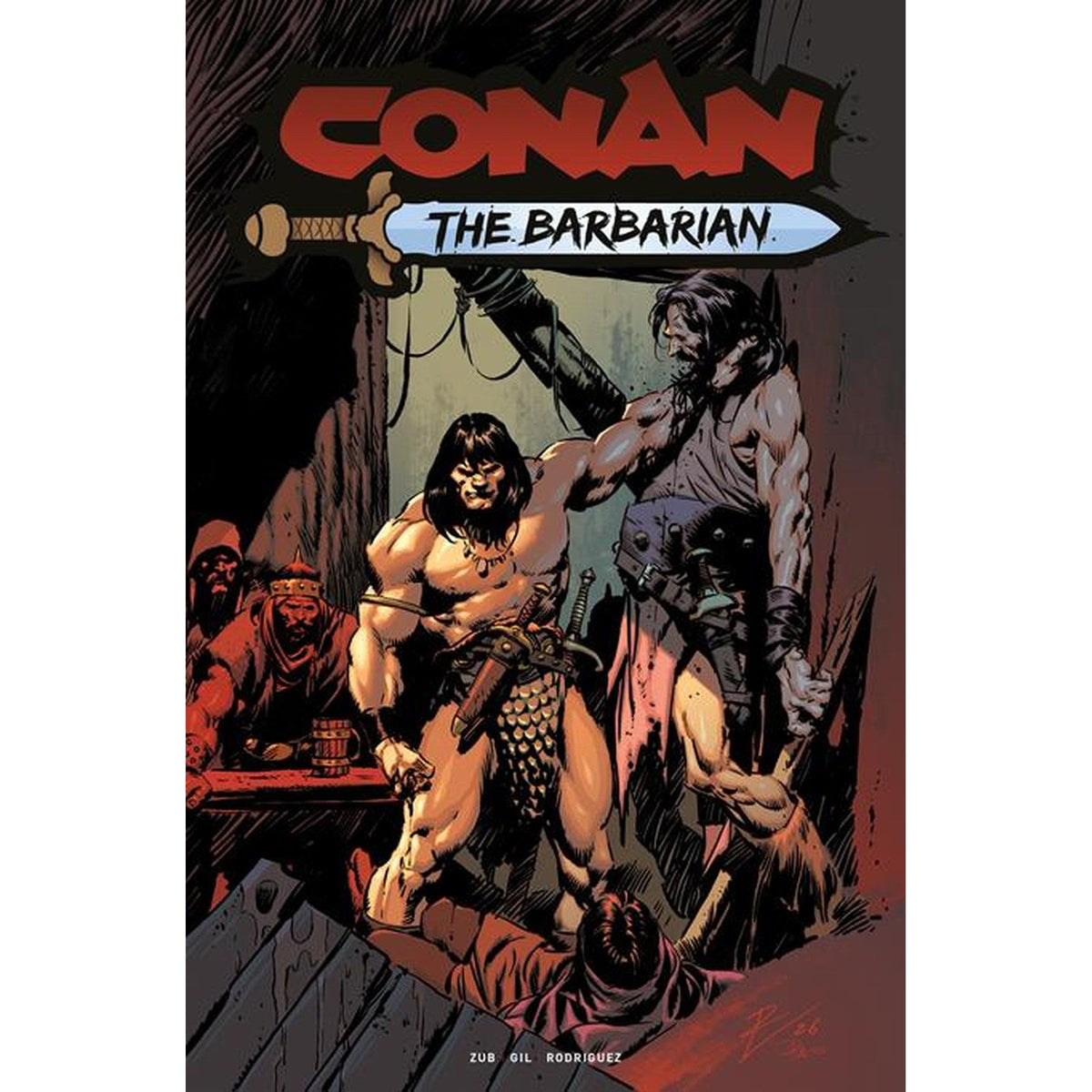 Conan the Barbarian #37 — PREORDER Cover H (Roberto De La Torre Foil)