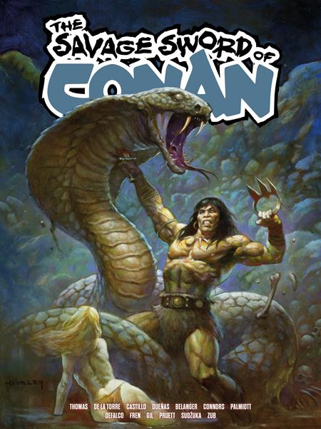 Savage Sword of Conan Tp Vol 05 Direct Market Edition Alex Horley Cvr (MR) Standard