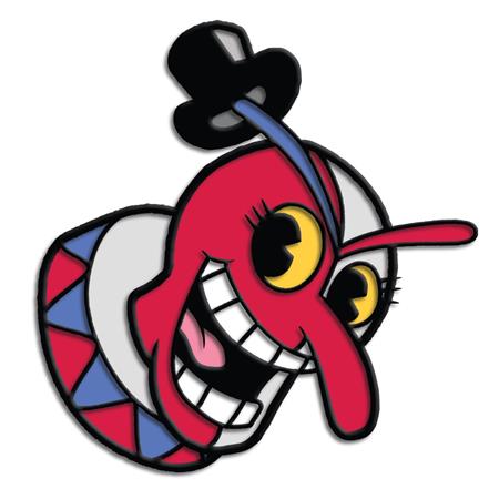 Cuphead Beppi Enamel Pin Badge Standard