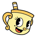 Cuphead Ms Chalice Enamel Pin Badge Standard