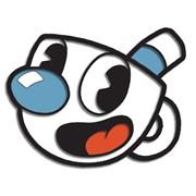 Cuphead Mugman Enamel Pin Badge Standard