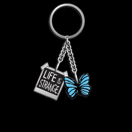 Life Is Strange Butterfly Charm Keyring Standard