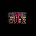 Fp Original Gaming Game Over Enamel Pin Badge Standard