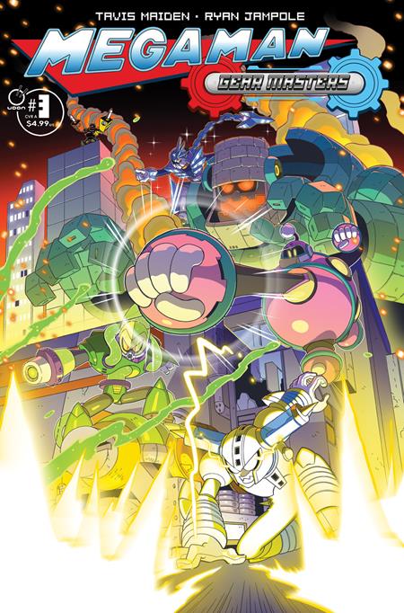 Mega Man Gear Masters #3 (OF 5) Cover A (Ryan Jampole)