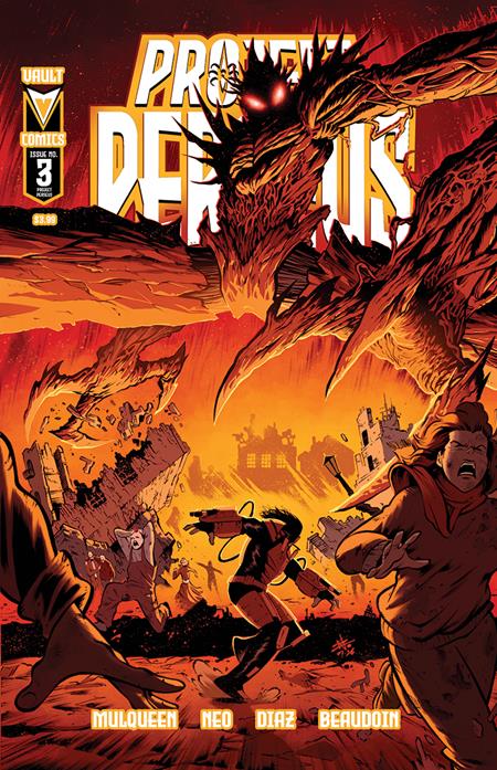 Project Perseus #3 — Cover A (Edison Neo) Cover A (Edison Neo)