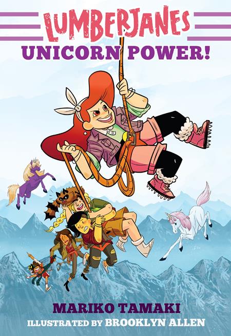 Lumberjanes Illustrated Novel Vol 01 Unicorn Power Standard