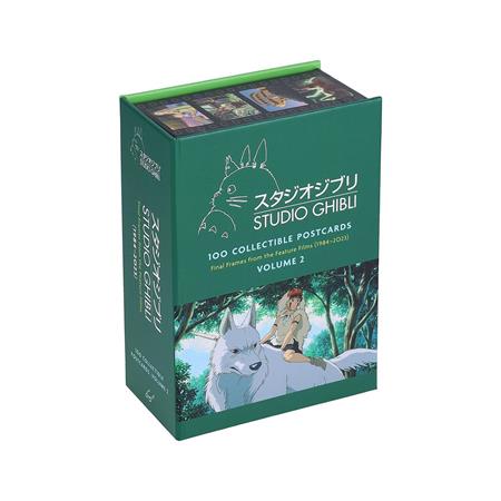 Studio Ghibli 100 Collectible Postcards Vol 02 Standard